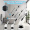 Electric Cleaning Brush Two Gear Cordless Rotary Floor Scrubber With Adjustable Extension Handle 3