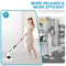 Electric Cleaning Brush Two Gear Cordless Rotary Floor Scrubber With Adjustable Extension Handle 4