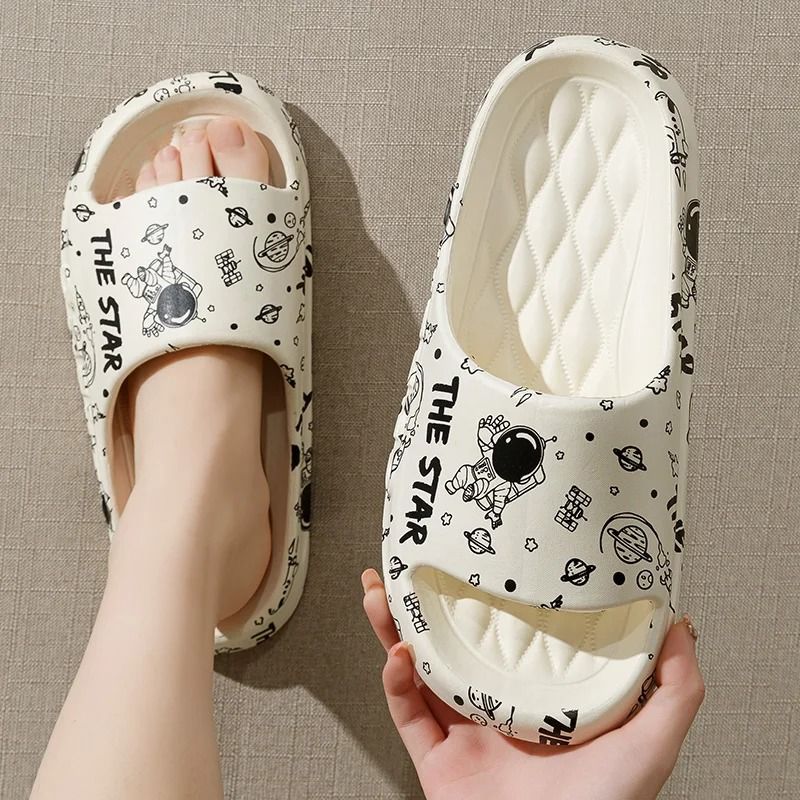 Women Summer Outdoor Indoor Non Slip Slippers Bathroom Shower Casual Household Slides 0