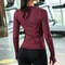 Womens Long Sleeve Yoga Sport Top Lightweight Moisture Wicking Fitness Tee 3