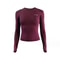 Womens Long Sleeve Yoga Sport Top Lightweight Moisture Wicking Fitness Tee 5
