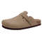 Comwarm Leather Cork Footbed Slides Adjustable Buckle Unisex Sandals 14