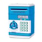 Electronic Mini ATM Piggy Bank Automatic Password Safe For Coins And Cash 9