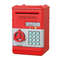 Electronic Mini ATM Piggy Bank Automatic Password Safe For Coins And Cash 6