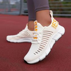 women lightweight platform running sneakers casual breathable sport shoes