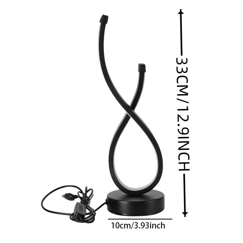 Modern USB Desk Lamp Adjustable LED Light Portable Table Lamp 5