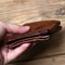 Cowhide Retro Leather Wallet With Zipper Card Holder For Men And Women 3