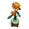 Bouquet Orchid Bamboo Chrysanthemum Plum Blossom Flower Building Blocks Toy For Kids And Adults 4