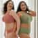 Plus Size Women Bra Sets Panties Wireless Oversized Bras Anti Sagging Support M 5XL 2