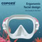 COPOZZ Professional Diving Mask Full Vision Snorkel Set Anti Fog Swimming Gear 3