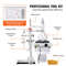 VEVOR Essential Oil Distillation Kit With 2L Lab Glassware And 1KW Heating Plate 5