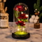 LED Galaxy Rose Artificial Flowers Gift For Wedding Valentine Day And Mothers Day Decoration 4