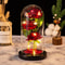 LED Galaxy Rose Artificial Flowers Gift For Wedding Valentine Day And Mothers Day Decoration 7