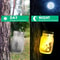 Solar Mason Jar Light Solar Lantern Fairy Light Waterproof IP65 Garden Decoration 2
