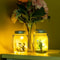 Solar Mason Jar Light Solar Lantern Fairy Light Waterproof IP65 Garden Decoration 5