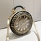 Luxury Designer Clock Shaped PU Leather Shoulder Bag For Women 9