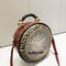 Luxury Designer Clock Shaped PU Leather Shoulder Bag For Women 10
