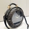 Luxury Designer Clock Shaped PU Leather Shoulder Bag For Women 7
