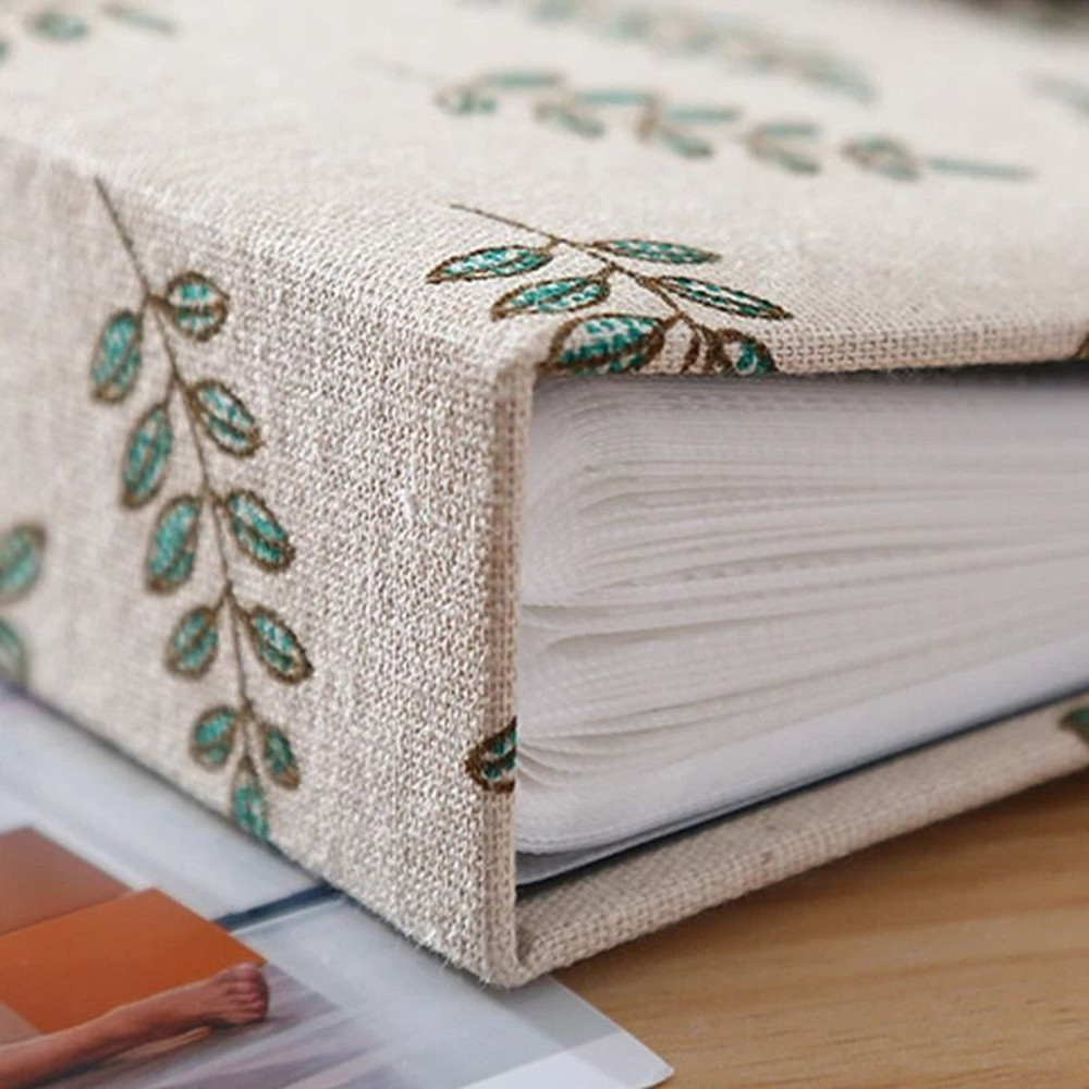 Large Capacity Fabric Photo Album With 200 Pages For Family Memories And Keepsakes 5