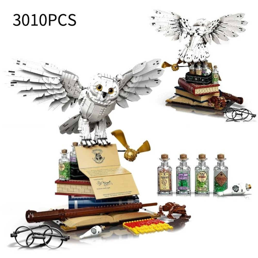 Magic School Bird Building Blocks Collector Model DIY Brick Set 3010 Pieces 1