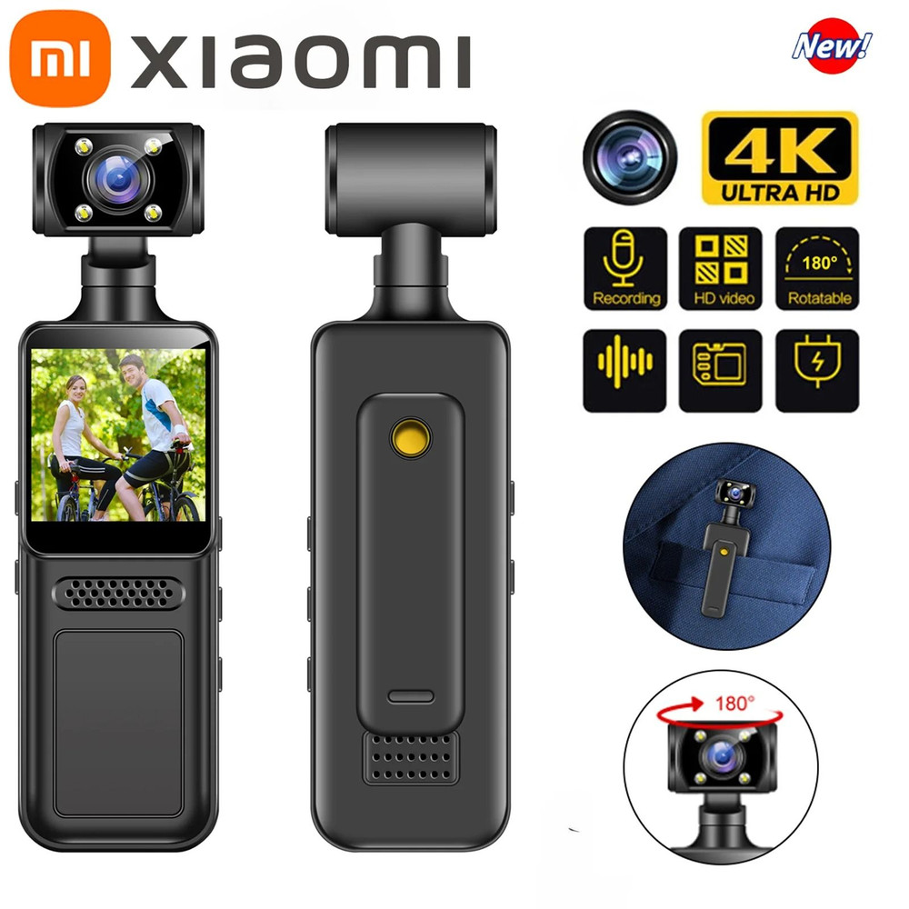 Xiaomi 8K HD Handheld Pocket Camera With Rotating Mini Portable Design 0