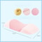 Lumbar Support Pillow For Sleeping With Memory Foam Back Cushion 8