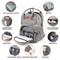 3 In 1 Diaper Bag Backpack With Foldable Baby Bed And USB Charging Port 2