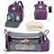 3 In 1 Diaper Bag Backpack With Foldable Baby Bed And USB Charging Port 12