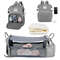 3 In 1 Diaper Bag Backpack With Foldable Baby Bed And USB Charging Port 6