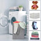 45L Thin Laundry Basket With Cover Narrow Storage Hamper For Bedroom And Laundry Organization 2