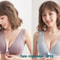 Womens Summer Cotton Thin Front Buckle Bra With Clustering Support And Comfortable Vest Style Under 1