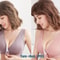 Womens Summer Cotton Thin Front Buckle Bra With Clustering Support And Comfortable Vest Style Under 2