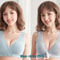 Womens Summer Cotton Thin Front Buckle Bra With Clustering Support And Comfortable Vest Style Under 4