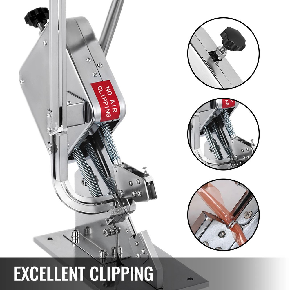 Manual Sausage Clipper Machine For Bag Sealing And Meat Packing In Bakeries And Supermarkets 3