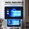 Commercial Soft Serve Ice Cream Machine With Touch Screen Auto Clean And Pre Cooling 4