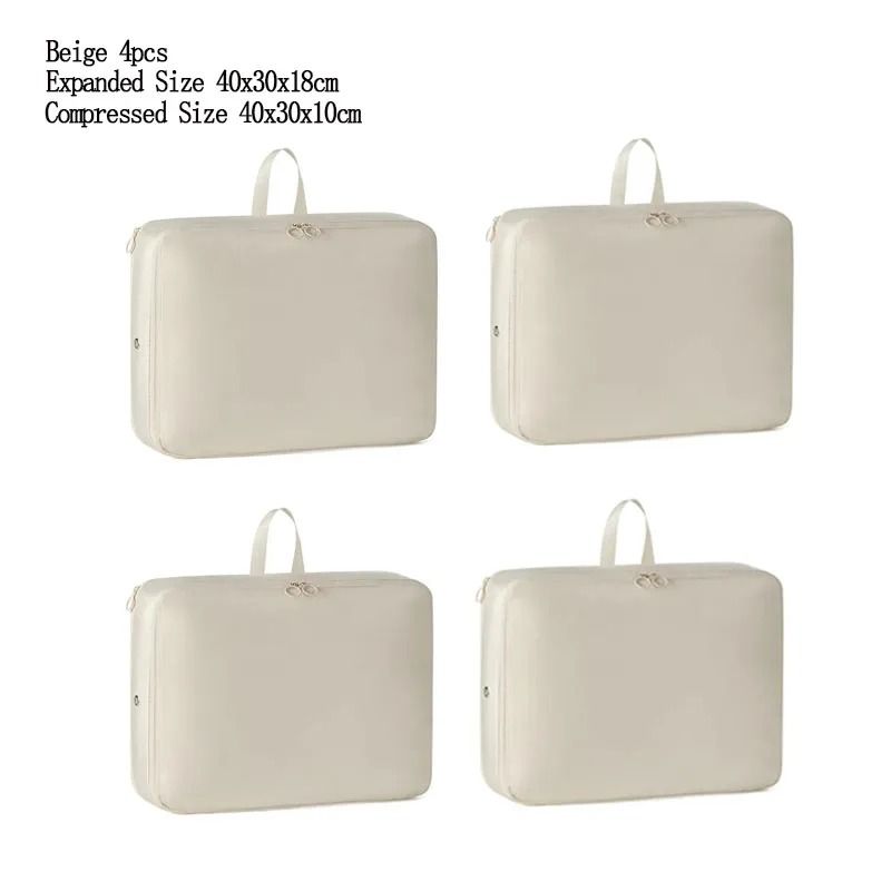 4 Pack Compression Storage Bags For Clothes Jackets And Quilts 10