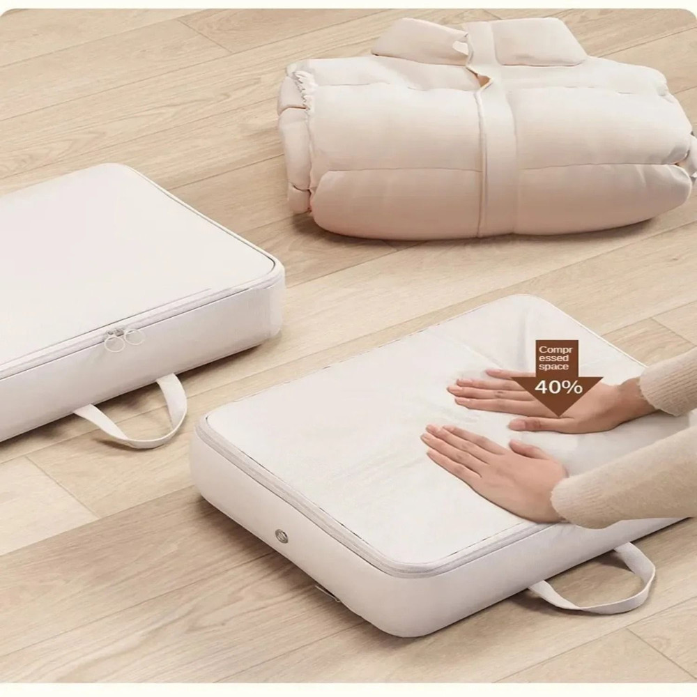 4 Pack Compression Storage Bags For Clothes Jackets And Quilts 2