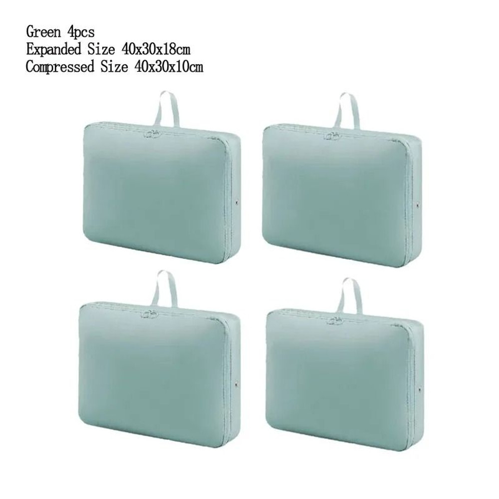 4 Pack Compression Storage Bags For Clothes Jackets And Quilts 7
