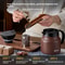 Household Ceramic Thermal Kettle Tea Set For Brewing Black And White Tea 1