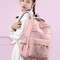 Girls Large Capacity Purple School Backpack For Primary Students 4