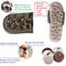 Foot Massage Acupuncture Slippers With Reflexology And Magnetic Therapy For Pain Relief 5