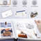 Linen Photo Album Self Adhesive Scrapbook Album For Pictures 4