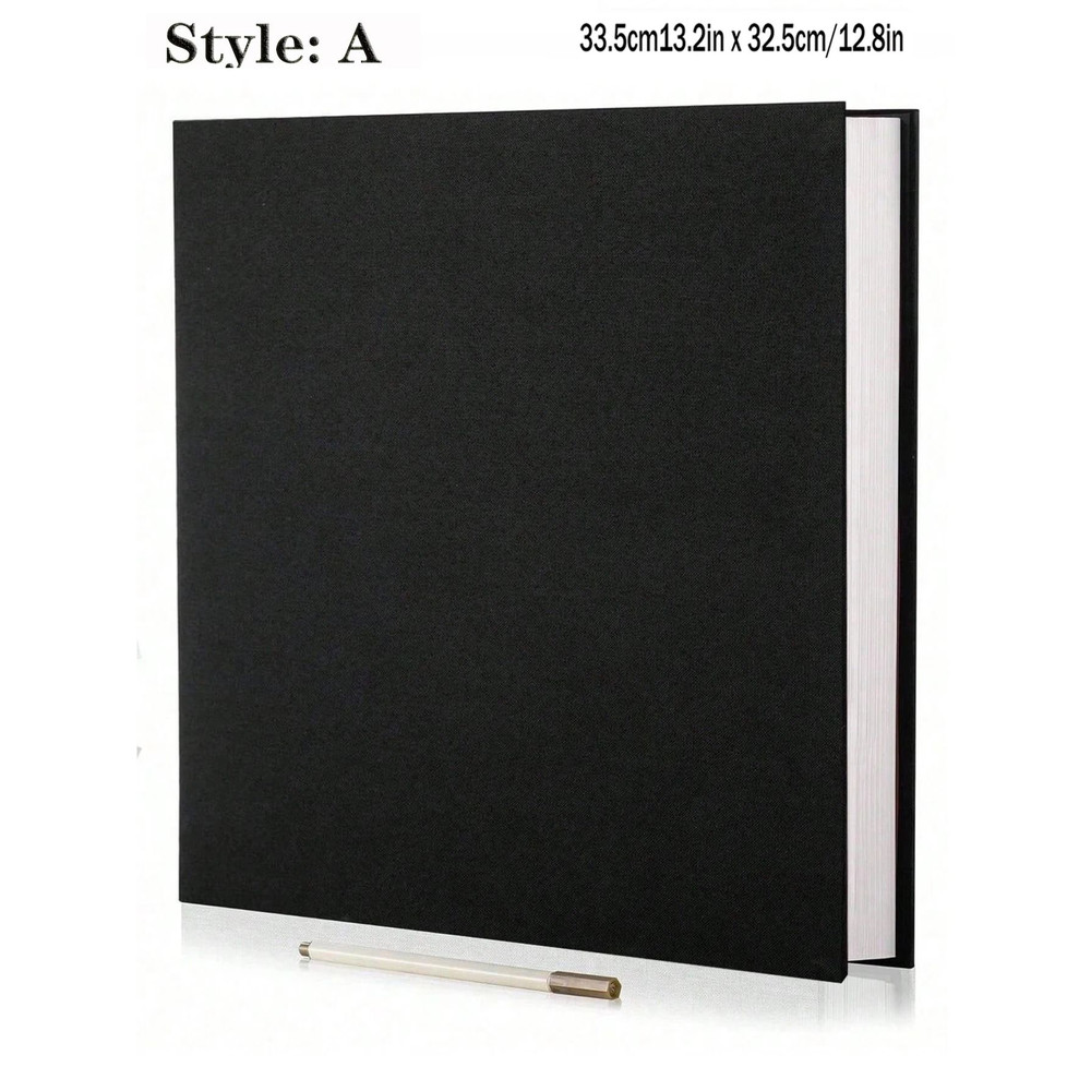 Linen Photo Album Self Adhesive Scrapbook Album For Pictures 10