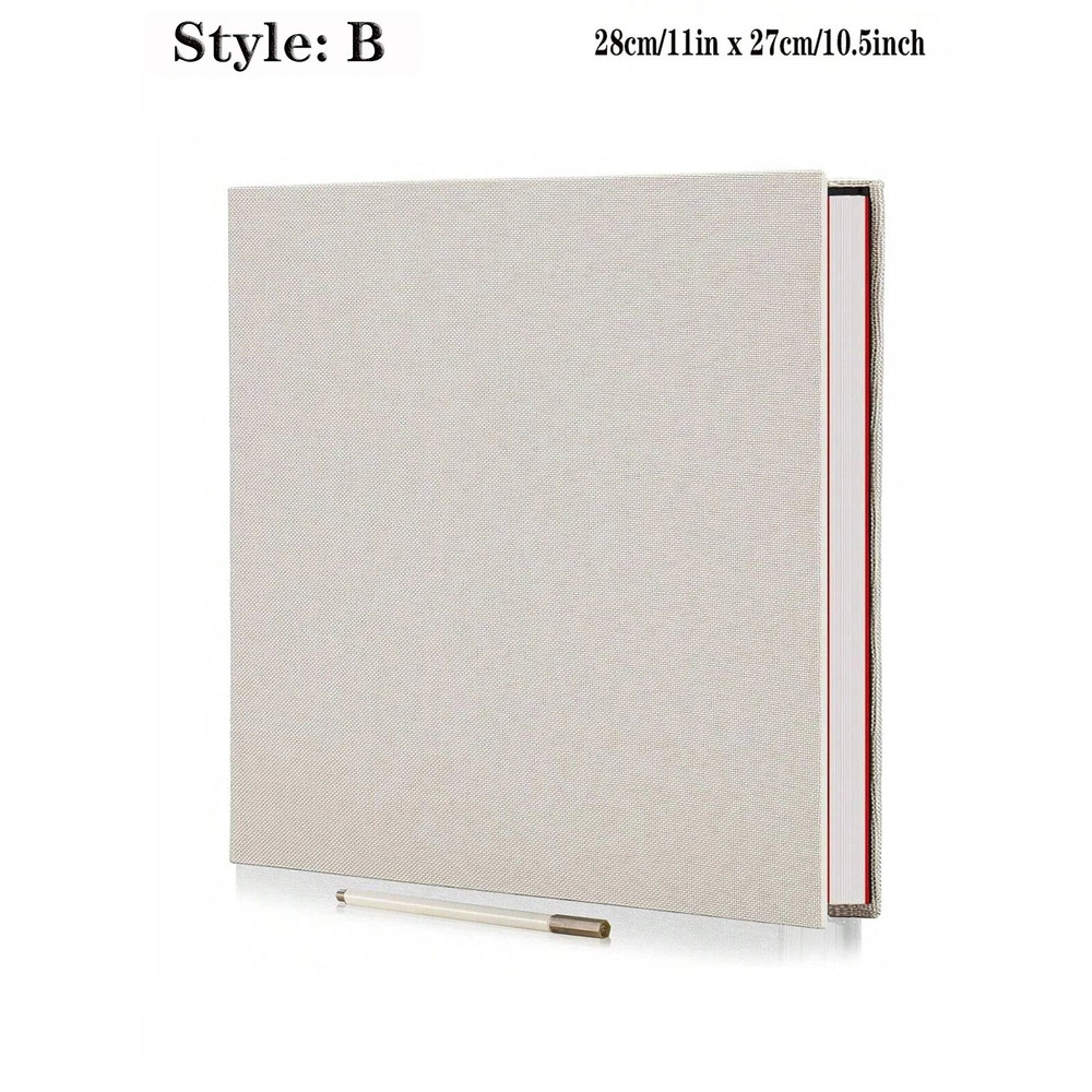 Linen Photo Album Self Adhesive Scrapbook Album For Pictures 8