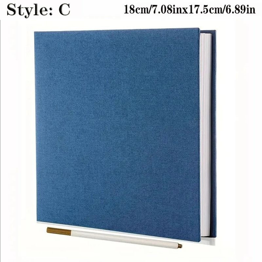 Linen Photo Album Self Adhesive Scrapbook Album For Pictures 28