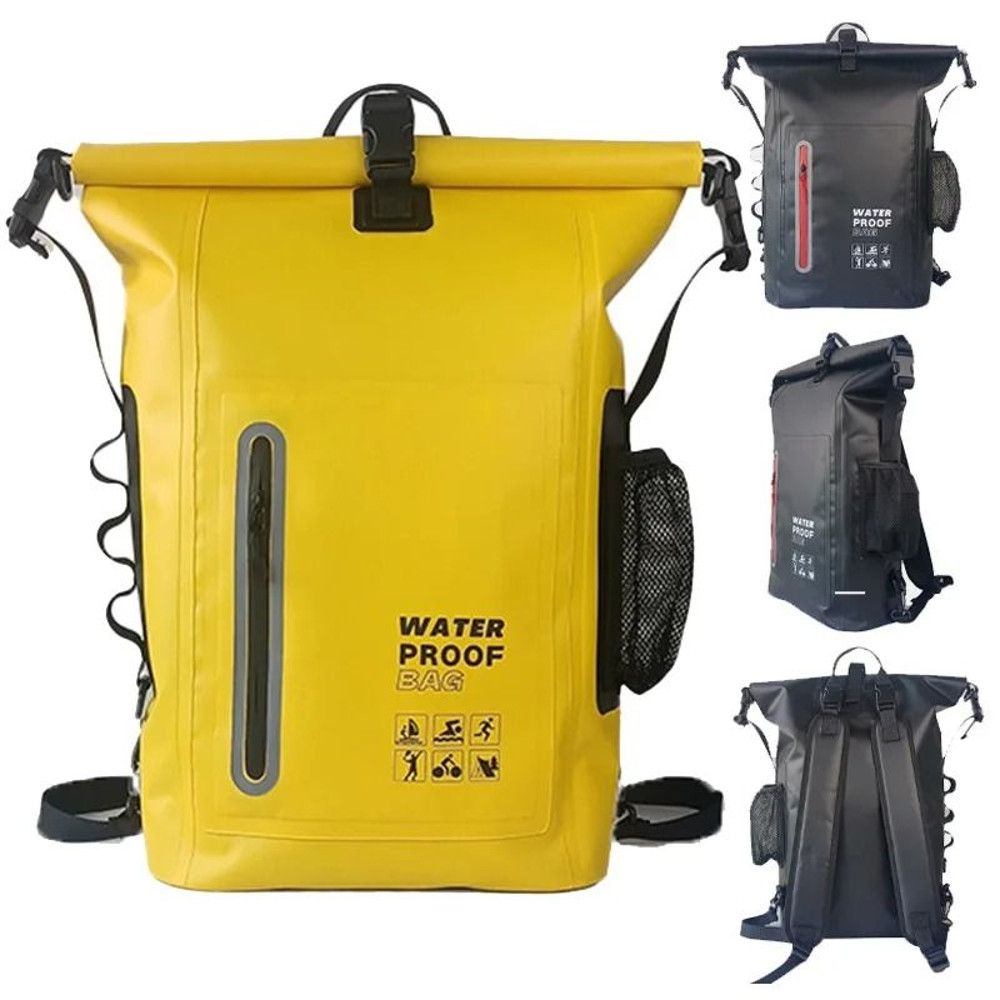Waterproof Kayak Dry Bag Backpack For Swimming Camping Rafting Canoeing And Outdoor Adventures 0