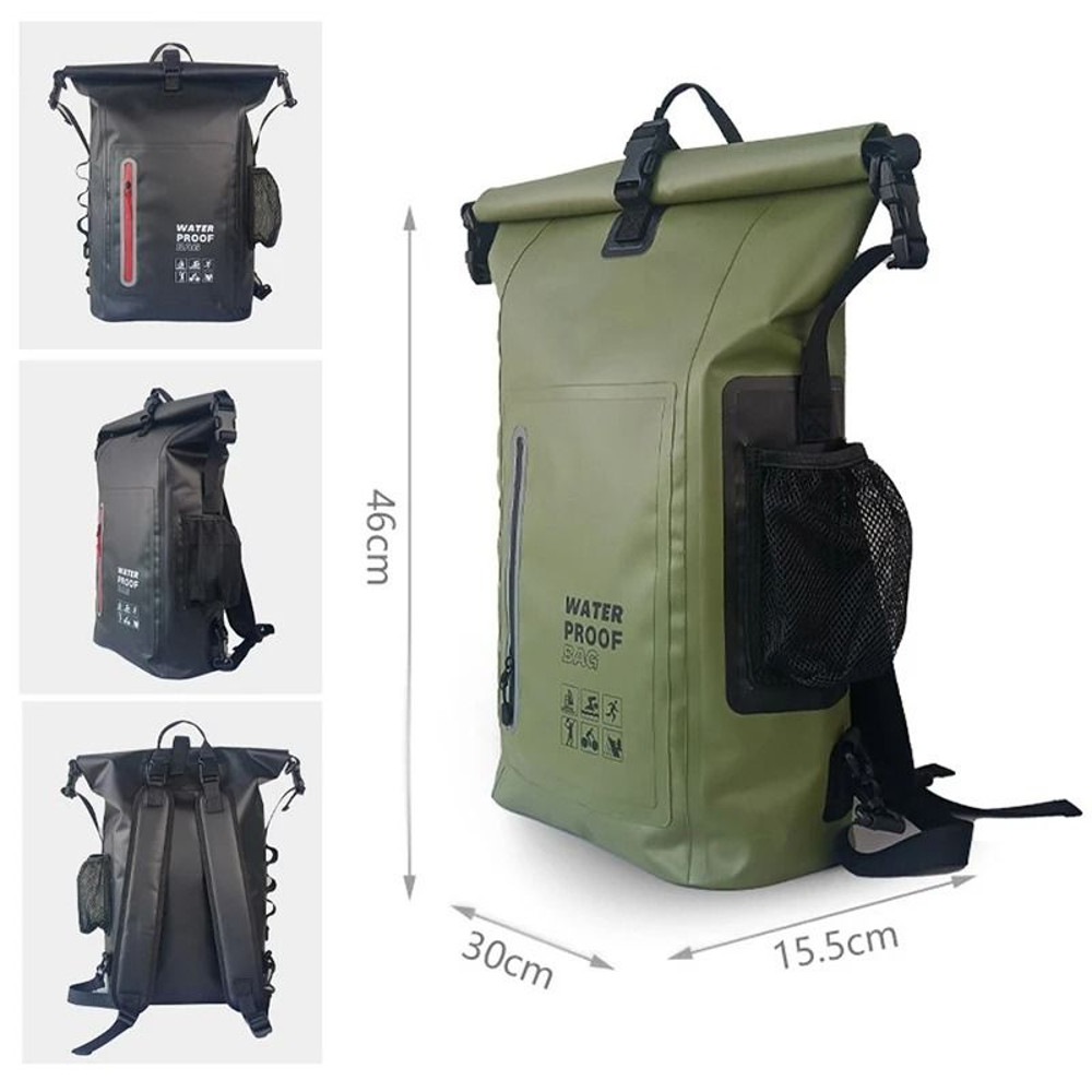 Waterproof Kayak Dry Bag Backpack For Swimming Camping Rafting Canoeing And Outdoor Adventures 5