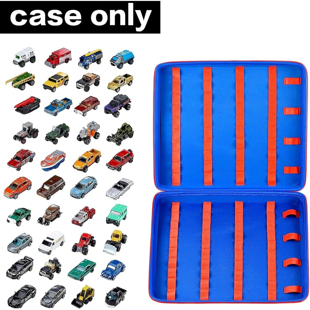 Toy Car Storage Organizer Case For Hot Wheels And Matchbox Cars With 88 Slot Capacity 1