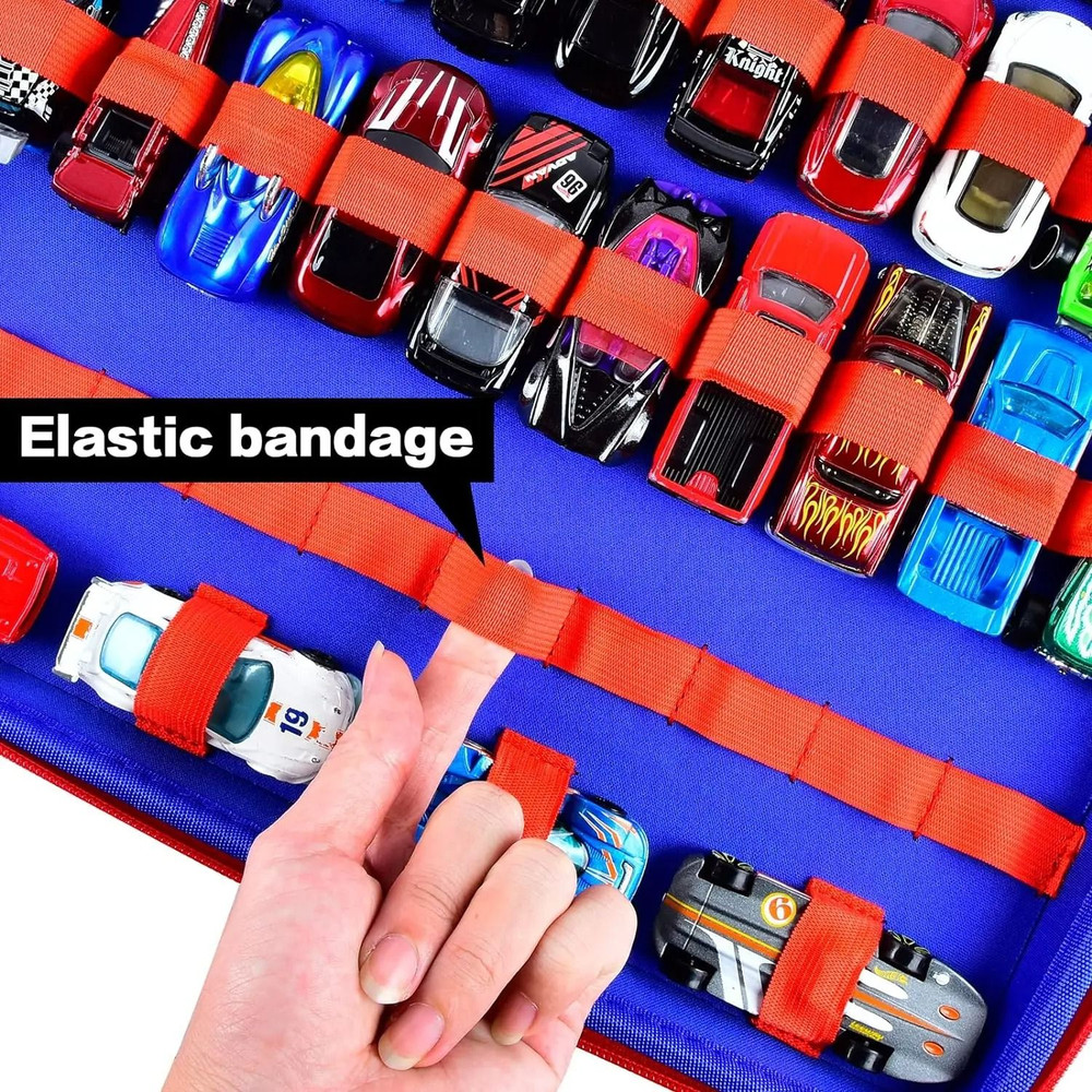 Toy Car Storage Organizer Case For Hot Wheels And Matchbox Cars With 88 Slot Capacity 2