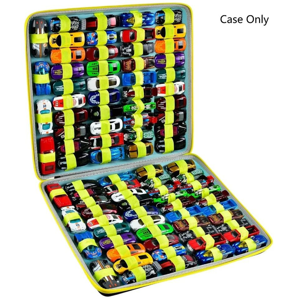 Toy Car Storage Organizer Case For Hot Wheels And Matchbox Cars With 88 Slot Capacity 6